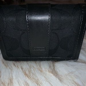 Coach card / ID holder